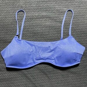 Hollister sparkle scoop neck swim top